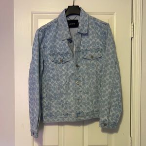 Coach jean jacket